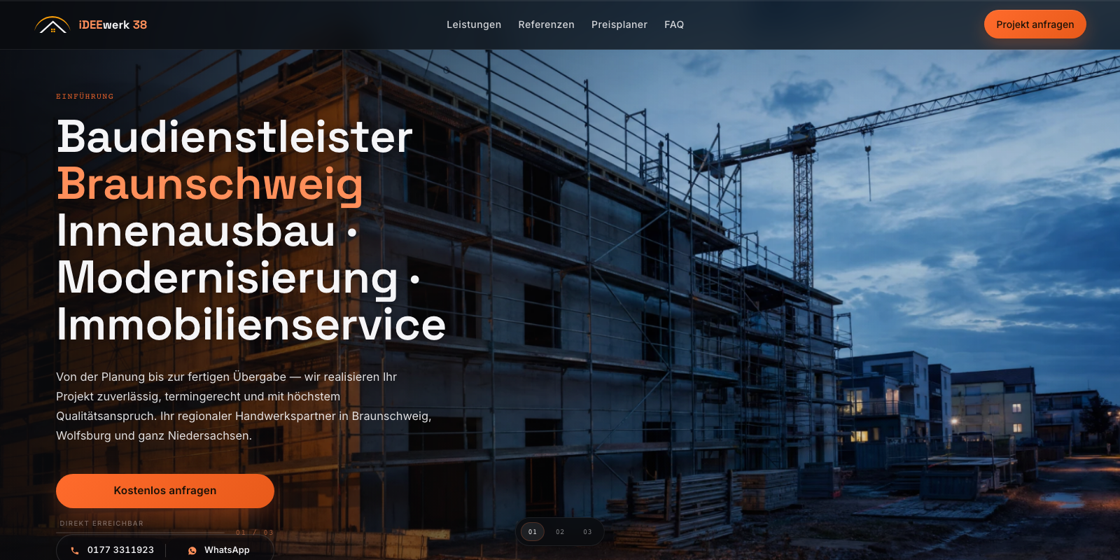 iDEEwerk 38 — Website